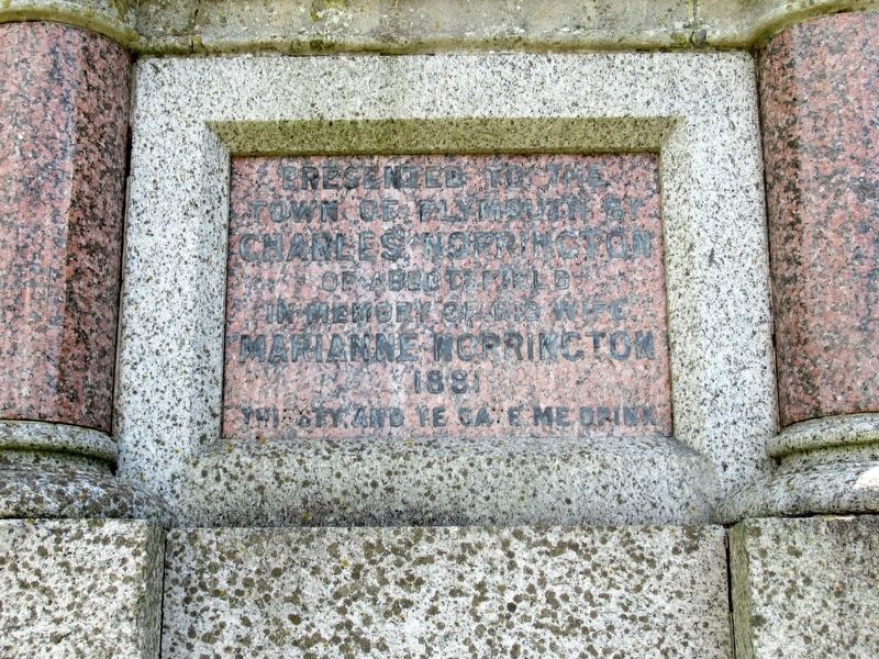 Norrington's Water Fountain Marker image. Click for full size.