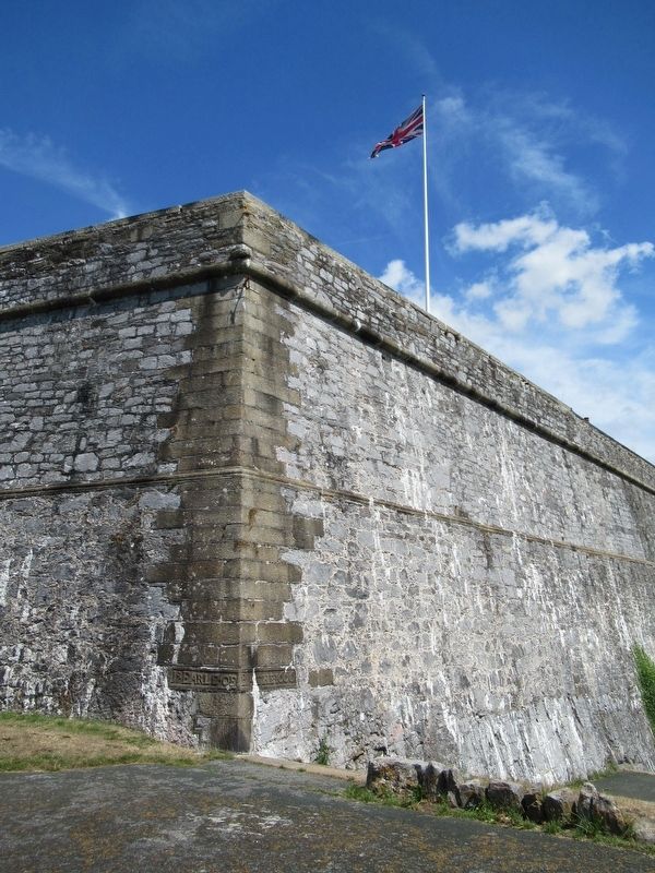 Plymouth Royal Citadel image. Click for full size.