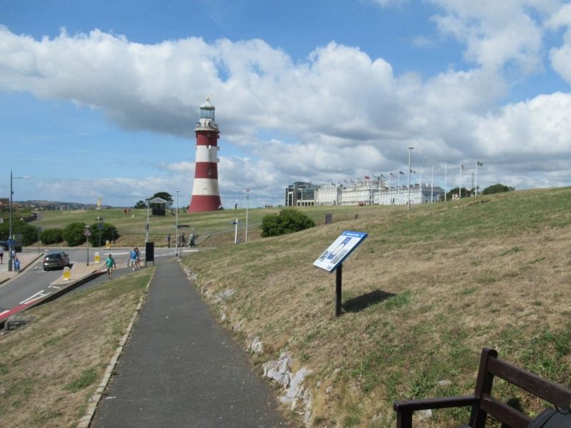 The Laboratory on the Hoe Marker. Click for full size. The Laboratory on the Hoe Marker image. Click for full size.