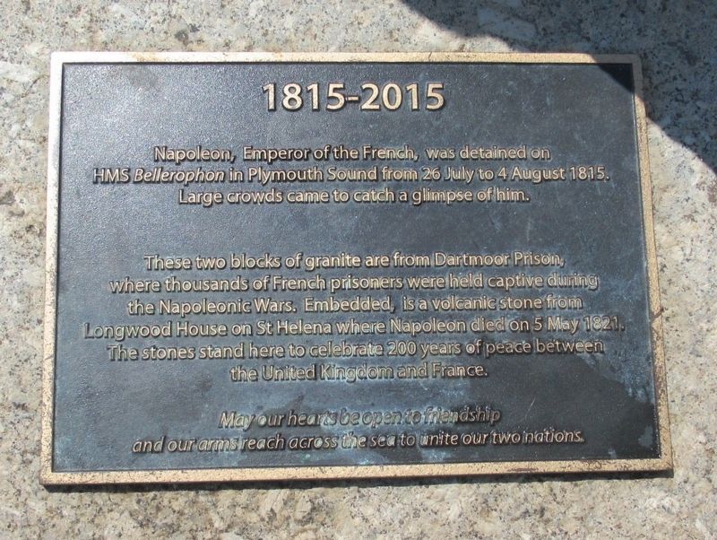 1815 – 2015 Marker. Click for full size. 1815 – 2015 Marker image. Click for full size.
