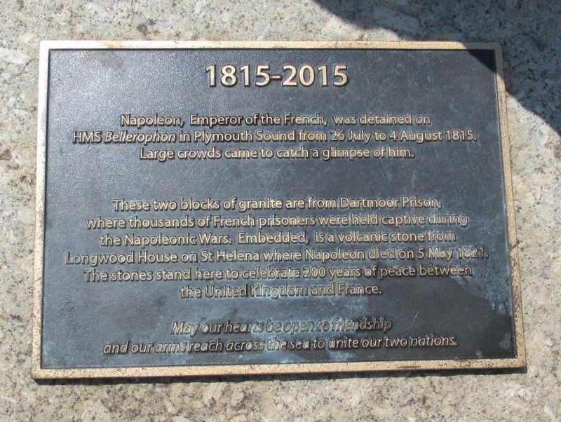 1815 – 2015 Marker image. Click for full size.