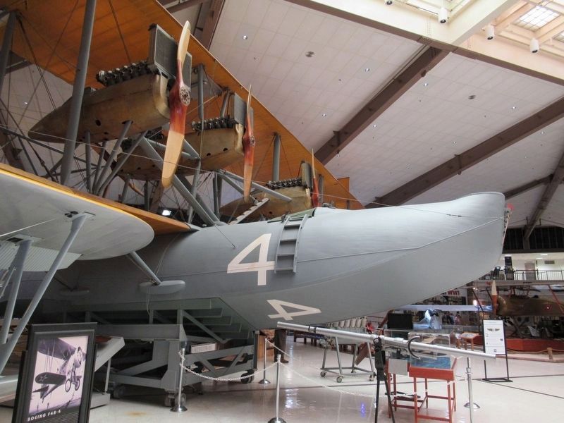 The NC4 at the Naval Aviation Museum, Pensacola, Florida image. Click for full size.