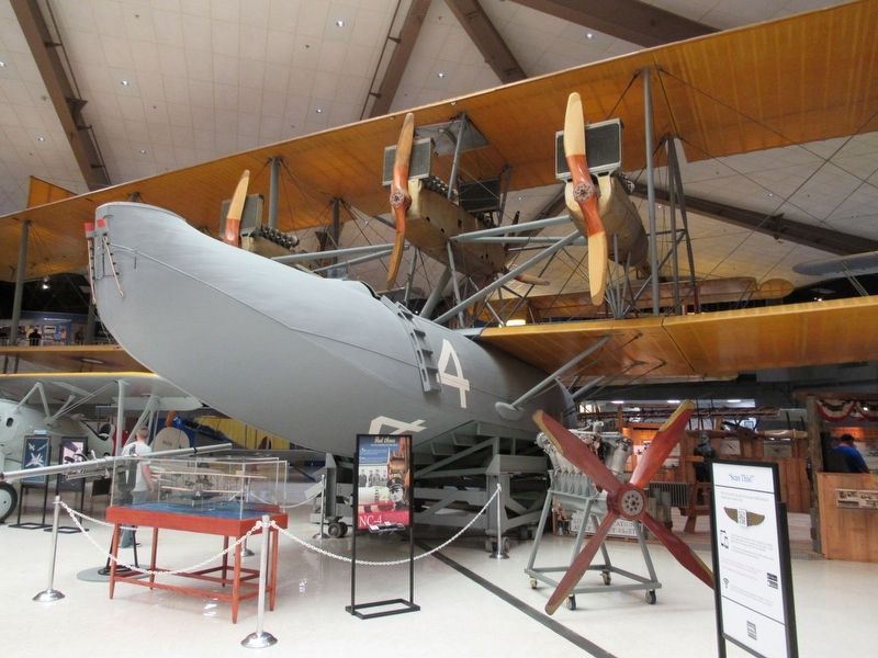 The NC4 at the Naval Aviation Museum, Pensacola, Florida image. Click for full size.