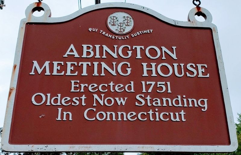 Abington Meeting House Marker. Click for full size. Abington Meeting House Marker image. Click for full size.