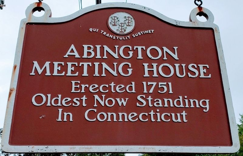 Abington Meeting House Marker image. Click for full size.