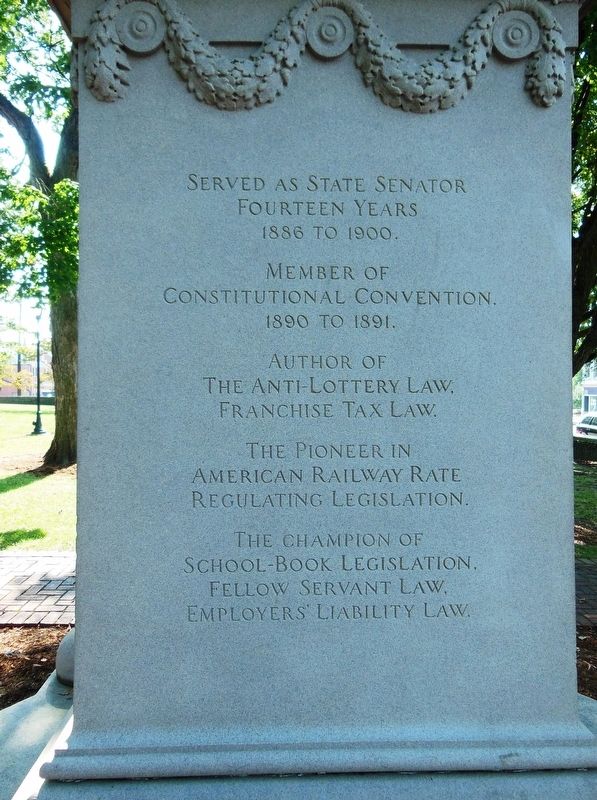 Governor William Goebel Marker (<i>panel 4</i>) image. Click for full size.