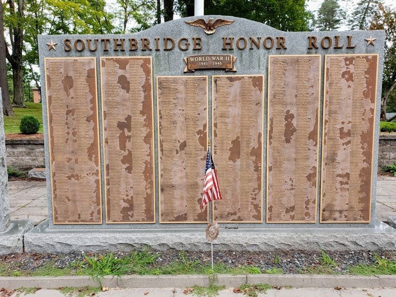 Southbridge Honor Roll - center panel. Click for full size. Southbridge Honor Roll - center panel image. Click for full size.