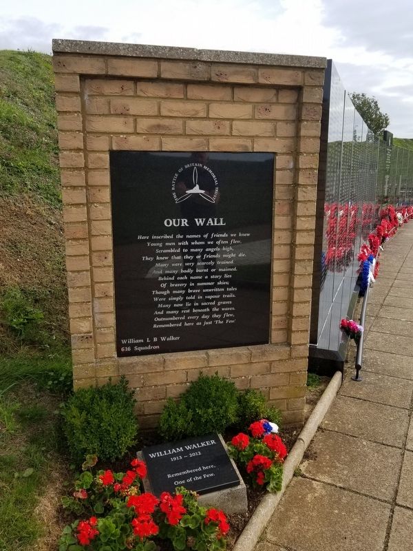Battle of Britain Memorial - Our Wall image. Click for full size.