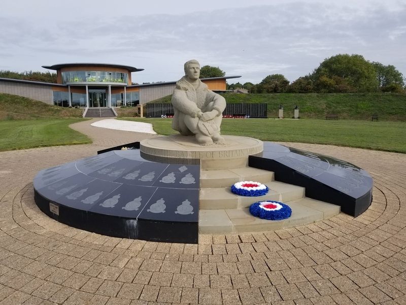 Battle of Britain Memorial image. Click for full size.