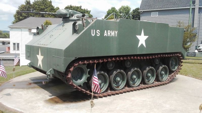 Veterans Memorial Armored Personnel Carrier image. Click for full size.
