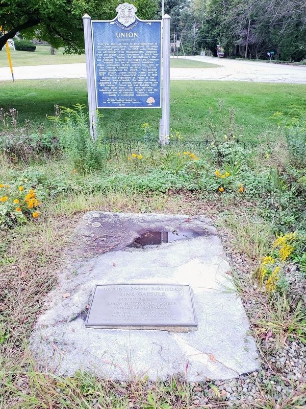 Unions 250th Birthday Time Capsule. Click for full size. Unions 250th Birthday Time Capsule image. Click for full size.