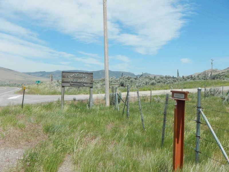 California Trail - Leaving Cassia Creek Marker image. Click for full size.