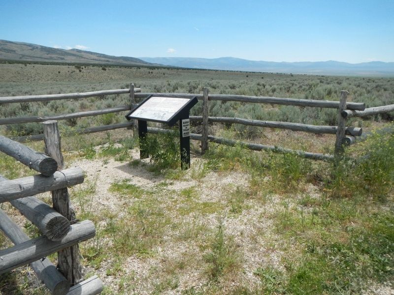 California Trail Marker. Click for full size. California Trail Marker image. Click for full size.