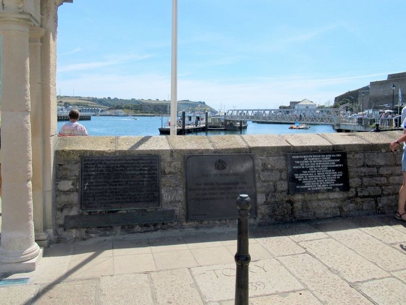 Departure of the Tory Marker. Click for full size. Departure of the Tory Marker image. Click for full size.