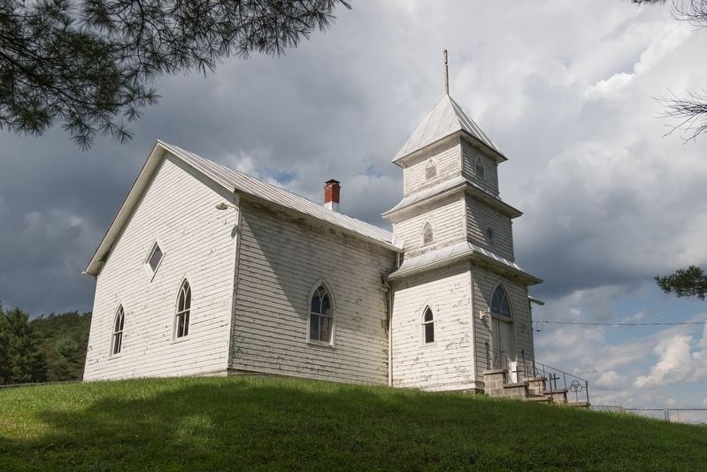 The Wilfong Church — St. Michael’s Lutheran Church near Sugar Grove WV image. Click for full size.