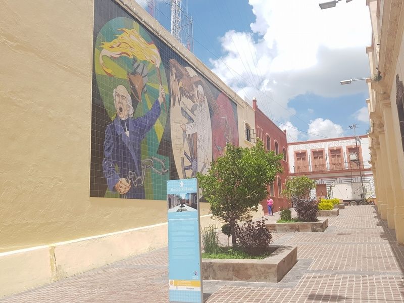 Casiano Éxiga Alley and Marker. Click for full size. Casiano Éxiga Alley and Marker image. Click for full size.