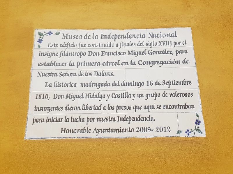 National Independence Museum Marker. Click for full size. National Independence Museum Marker image. Click for full size.