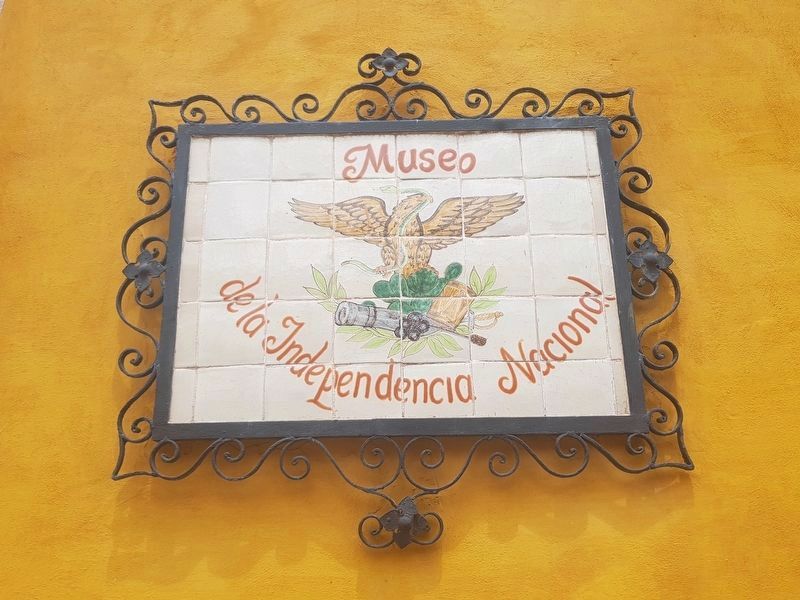 National Independence Museum sign. Click for full size. National Independence Museum sign image. Click for full size.