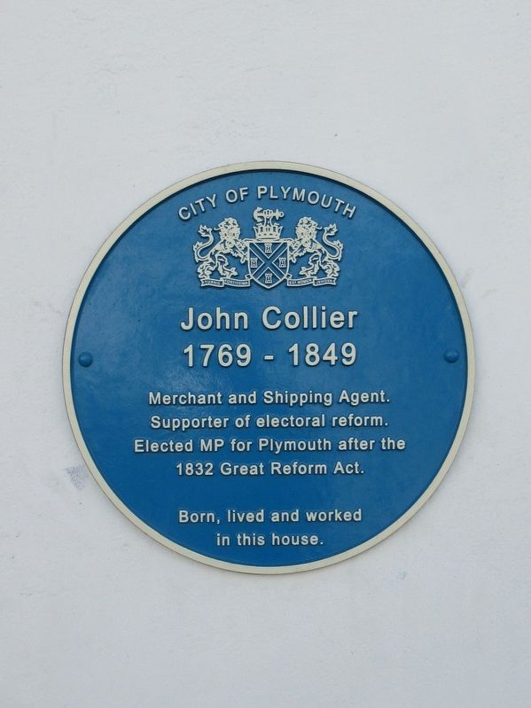 John Collier Marker. Click for full size. John Collier Marker image. Click for full size.