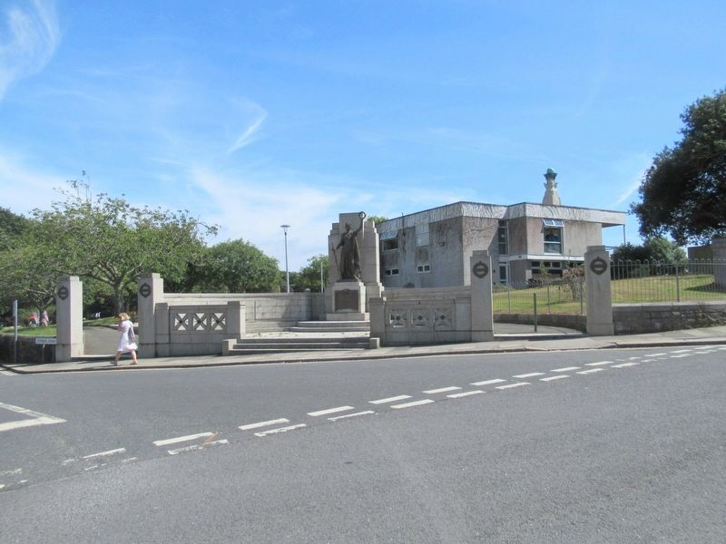 Tribute of Plymouth Memorial. Click for full size. Tribute of Plymouth Memorial image. Click for full size.