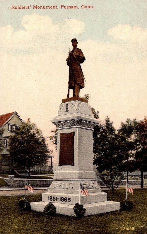 <i>Soldiers' Monument, Putnam, Conn.</i> image. Click for full size.