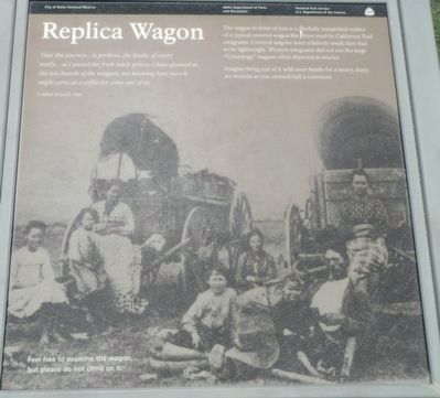 Replica Wagon Marker image. Click for full size.