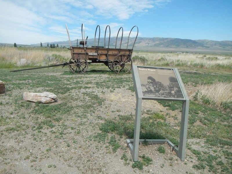 Replica Wagon Marker. Click for full size. Replica Wagon Marker image. Click for full size.
