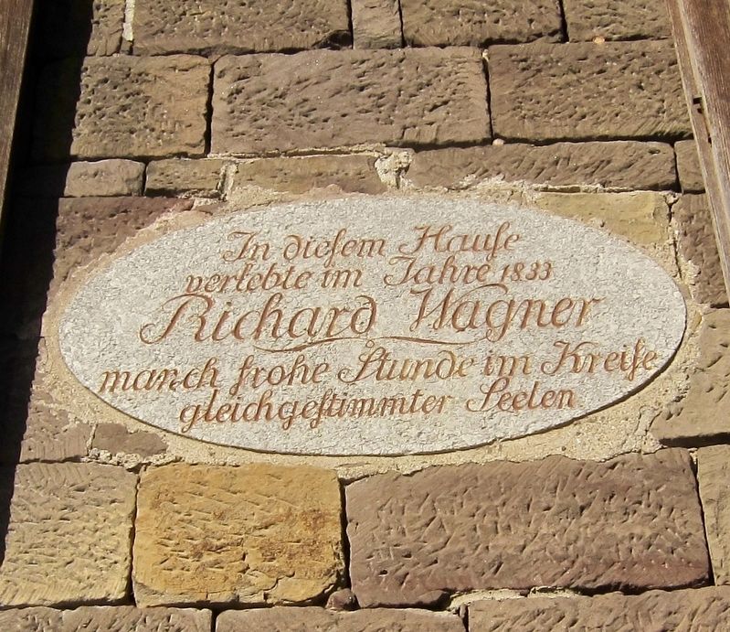 Richard Wagner Marker image. Click for full size.