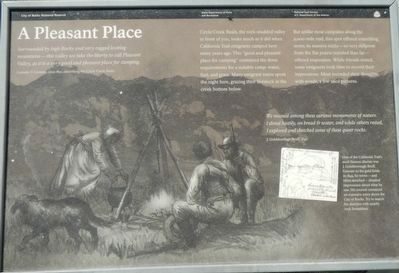 A Pleasant Place Marker. Click for full size. A Pleasant Place Marker image. Click for full size.