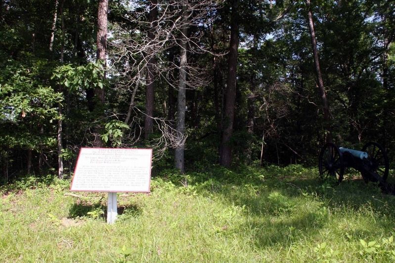 York's Georgia Battery Marker. Click for full size. York's Georgia Battery Marker image. Click for full size.