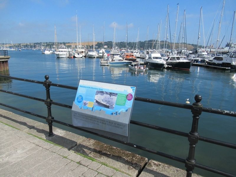 Discovery Quay Marker. Click for full size. Discovery Quay Marker image. Click for full size.