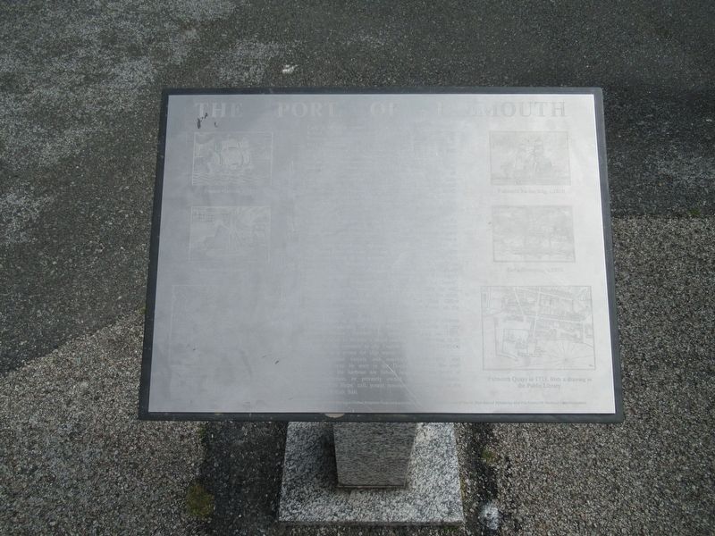 The Port of Falmouth Marker. Click for full size. The Port of Falmouth Marker image. Click for full size.