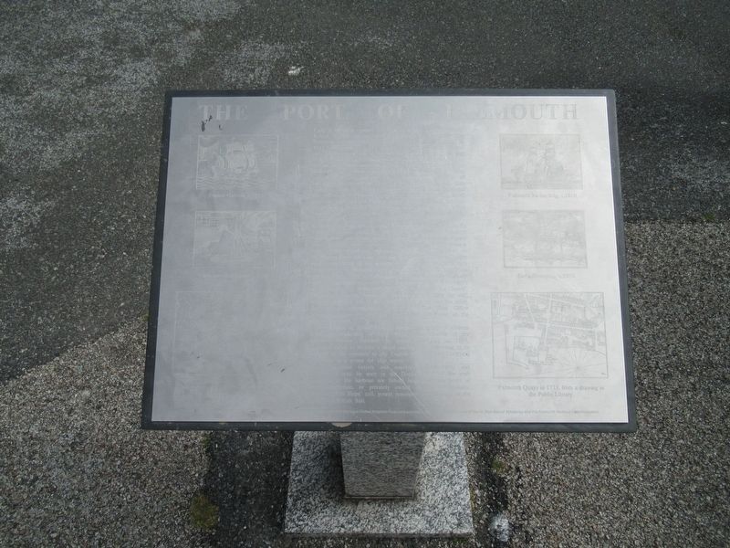 The Port of Falmouth Marker image. Click for full size.