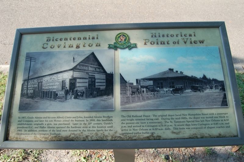 Bicentennial Covington #1 Marker. Click for full size. Bicentennial Covington #1 Marker image. Click for full size.