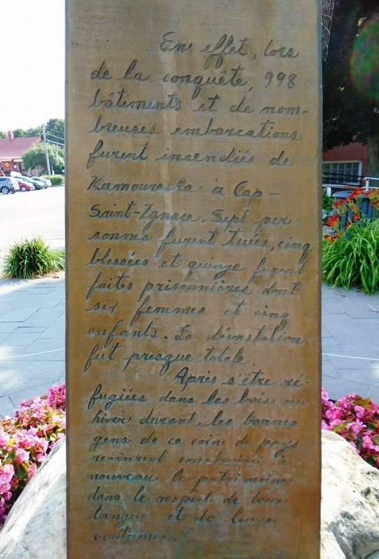 Les Anciens Canadiens / The Canadians of Old Marker. Click for full size. Les Anciens Canadiens / The Canadians of Old Marker image. Click for full size.