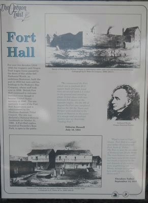 Fort Hall panel image. Click for full size.