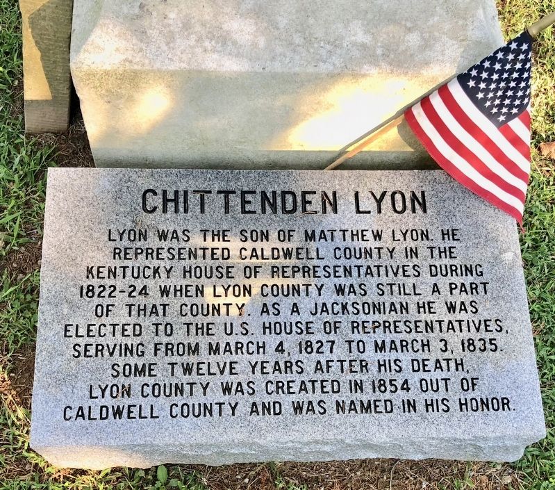 Crittenden Lyon Marker image. Click for full size.