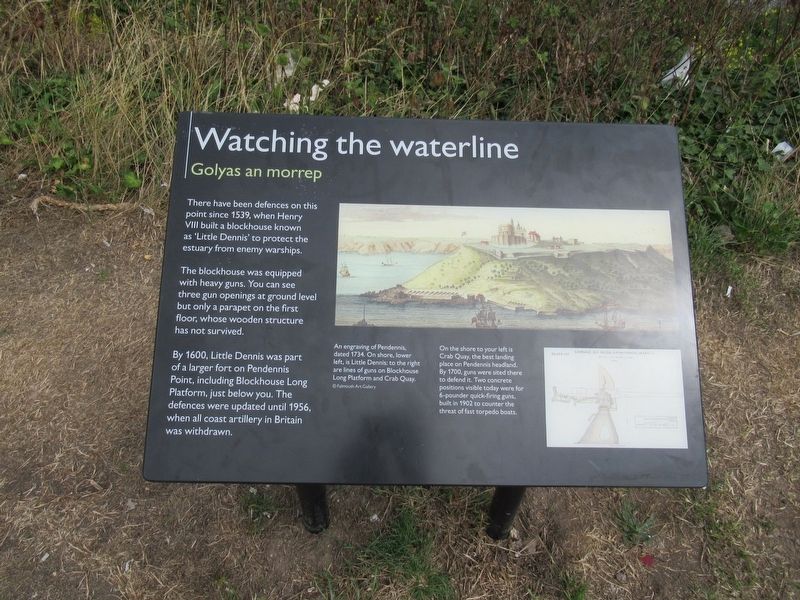 Watching the waterline Marker image. Click for full size.