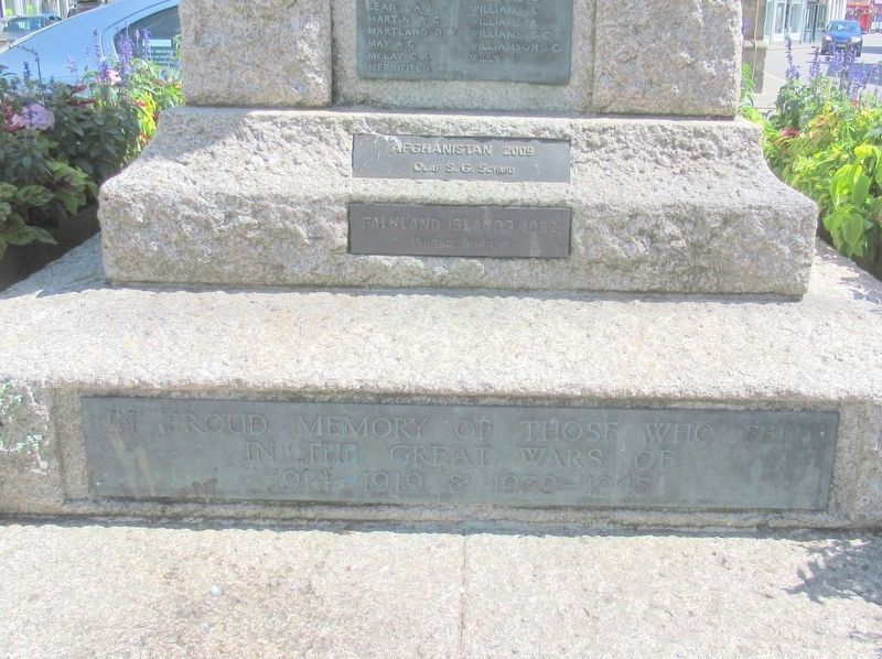 Truro War Memorial. Click for full size. Truro War Memorial image. Click for full size.