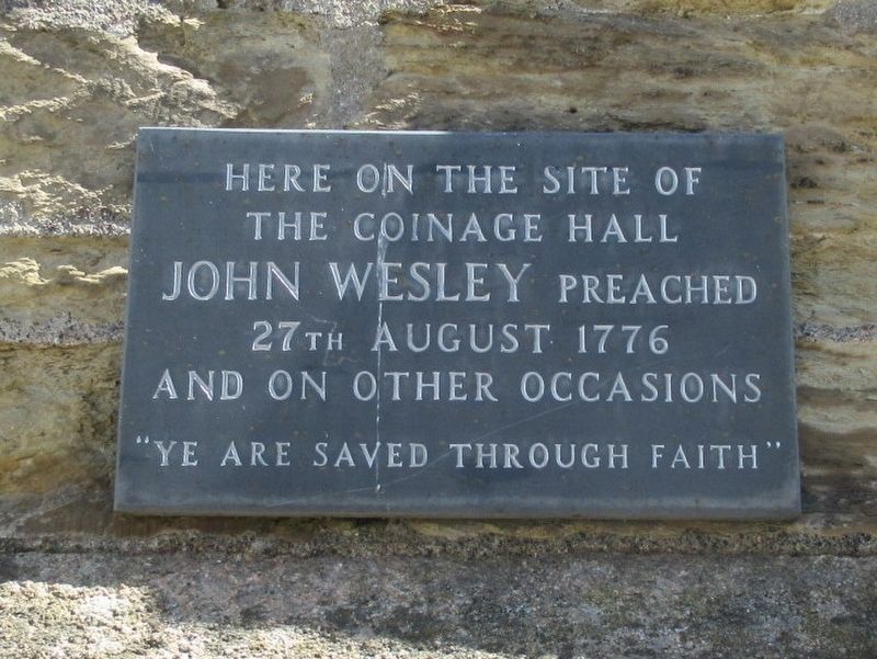 The Coinage Hall Marker. Click for full size. The Coinage Hall Marker image. Click for full size.