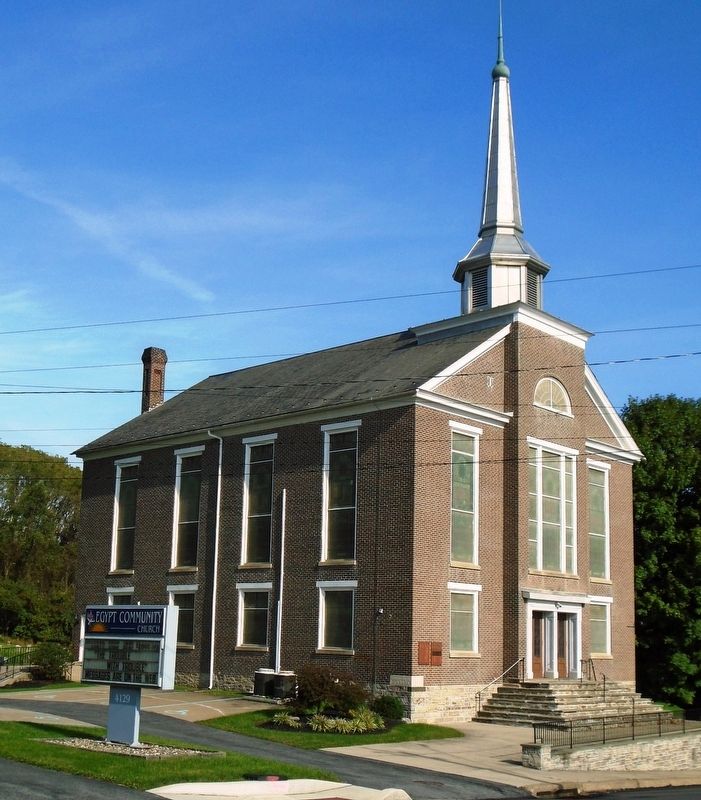The Reformed Pastors of the Egypt Union Church Marker. Click for full size. The Reformed Pastors of the Egypt Union Church Marker image. Click for full size.