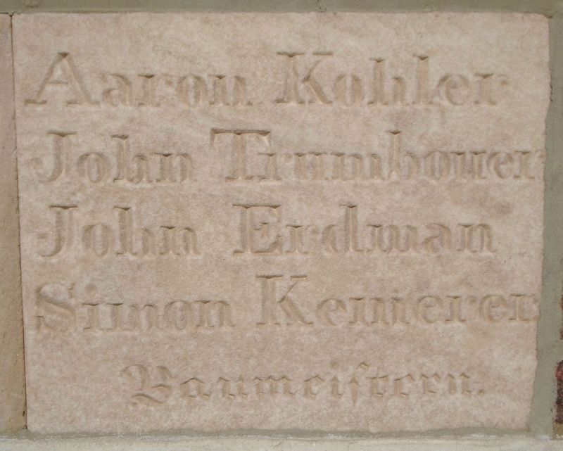 The Reformed Egypt Union Church Cornerstone Detail. Click for full size. The Reformed Egypt Union Church Cornerstone Detail image. Click for full size.