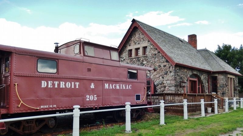 Historic Standish Depot (<i>north side</i>) image. Click for full size.