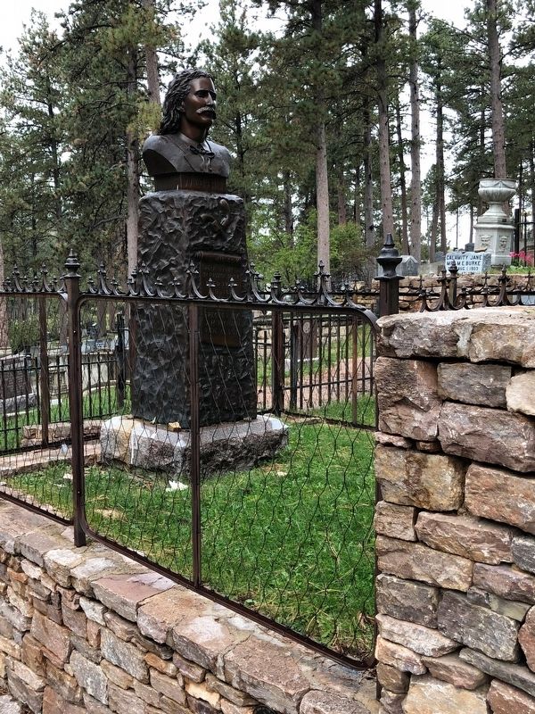 J.B.Hickok Marker. Click for full size. J.B.Hickok Marker image. Click for full size.