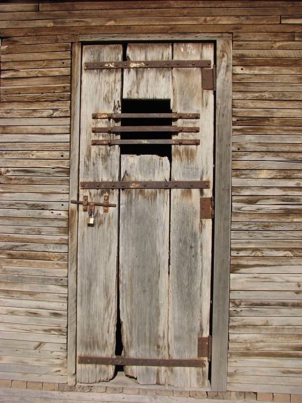 1888 Hot Springs Jail Door. Click for full size. 1888 Hot Springs Jail Door image. Click for full size.
