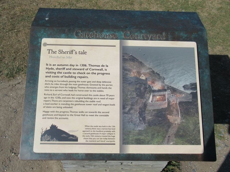 The Sheriffs Tale Marker image. Click for full size.