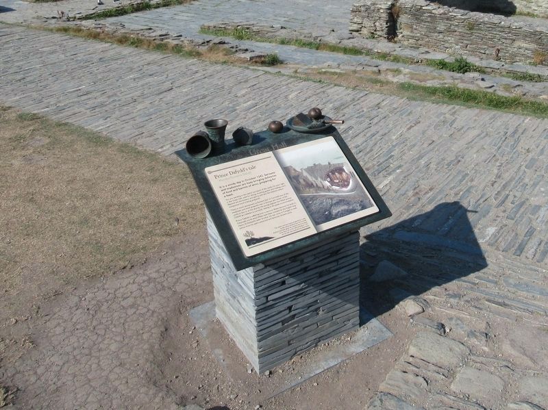 Prince Dafydd’s tale Marker. Click for full size. Prince Dafydd’s tale Marker image. Click for full size.