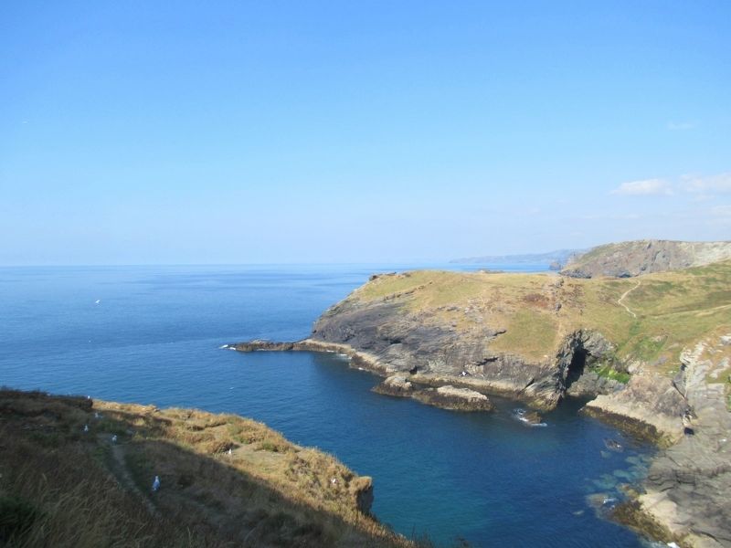 The Harbour at Tintagel Castle. Click for full size. The Harbour at Tintagel Castle image. Click for full size.