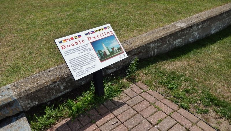 Double Dwelling Marker (<i>wide view</i>). Click for full size. Double Dwelling Marker (<i>wide view</i>) image. Click for full size.