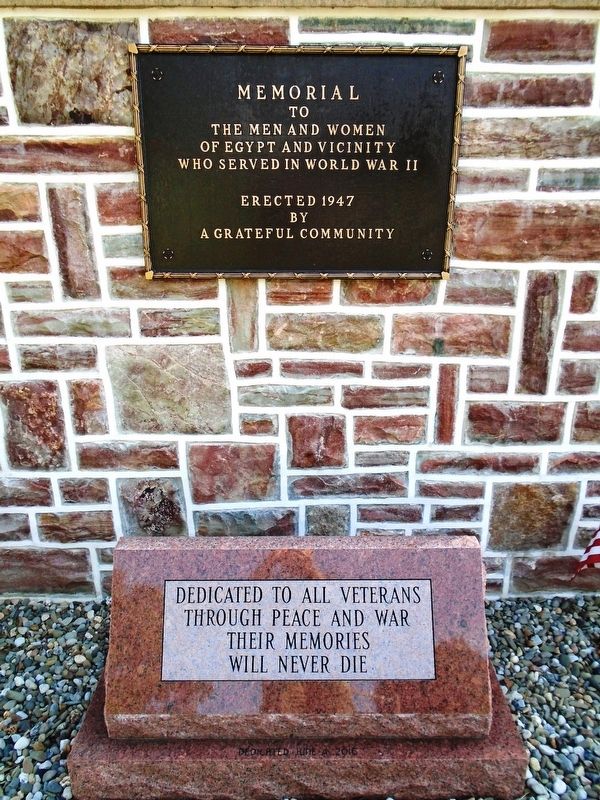 War and Veterans Memorial Markers. Click for full size. War and Veterans Memorial Markers image. Click for full size.